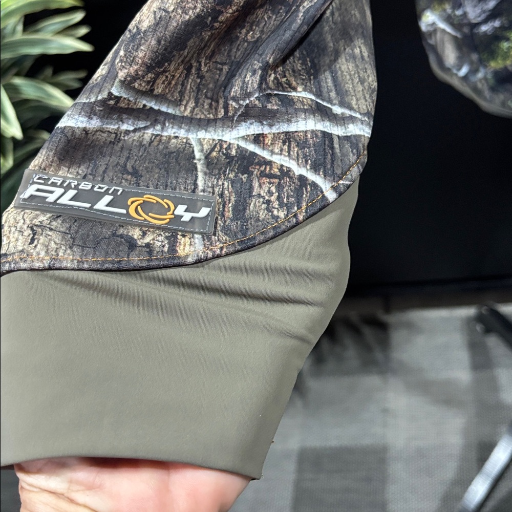 SCENTLOK Savanna Aero Raid MO Country DNA,Carbon Alloy,Early Season 1/4 zip Camo - Picture 4 of 16